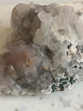 Unique zeolite specimen from Brazil, natural home decor